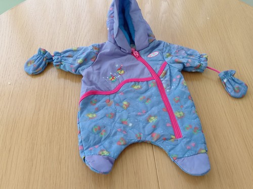 Zapf baby born - snowsuit, dolls