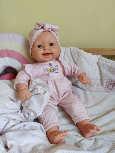 Gorgeous happy baby girl doll - girl,