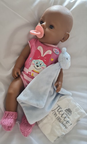 Baby born girl doll 16inch - ,