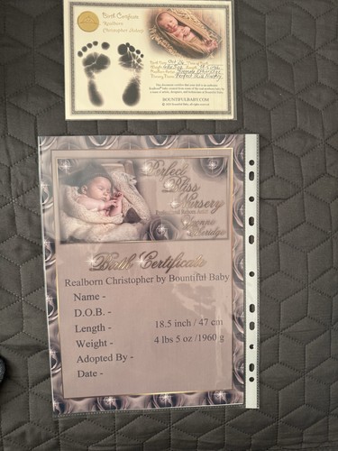 Real born baby - born,