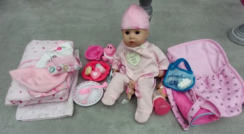 Baby annabell doll with - baby, *