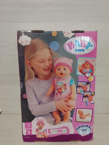 Zapf baby born emma 43cm - baby,