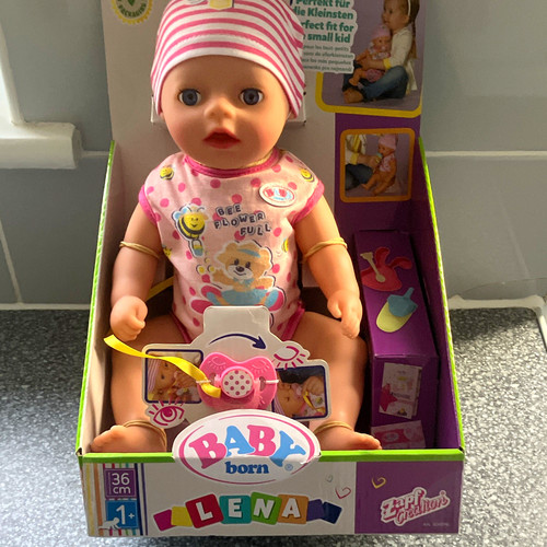 Baby born lena - born, doll