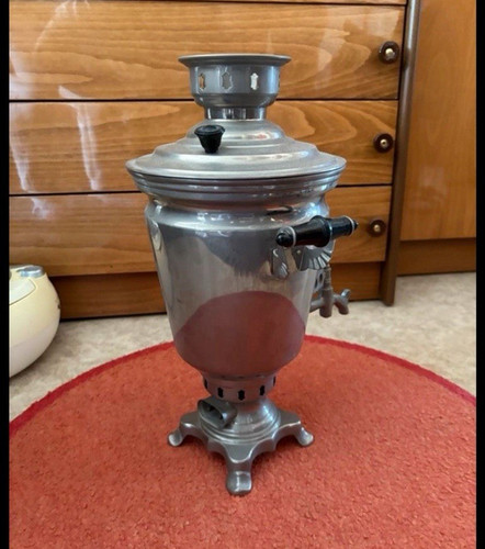Tea samovar metal - tea, samovar,