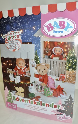 New baby born advent calendar - new,