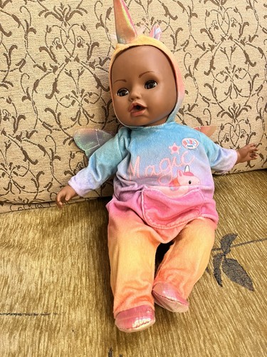 Brown baby zapf - baby,