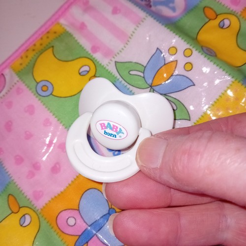 Vintage baby born dummy - baby,