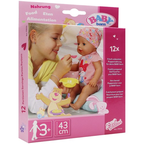 Baby born food for - born, 43cm